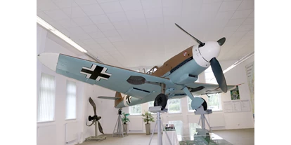 Trip with children - erreichbar mit: Bus - Germany - Messerschmitt Bf 109-G2 - Luftfahrttechnisches Museum Rechlin