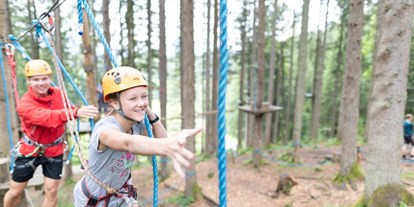 Ausflug mit Kindern - Themenschwerpunkt: Klettern - Windischgarsten - Hochseilgarten am Gleinkersee