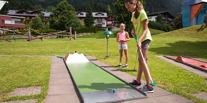 Ausflug mit Kindern - Sportanlage: Minigolfplatz - Hüttschlag - Minigolfplatz Flachau