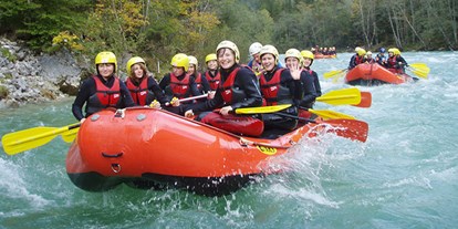 Ausflug mit Kindern - Dauer: halbtags - Steiermark - Raftingvergnügen mit der ganzen Familie auf der Salza - Rafting auf der Salza für Kinder ab 6 Jahre in Palfau bei Freelife Outdoorsport