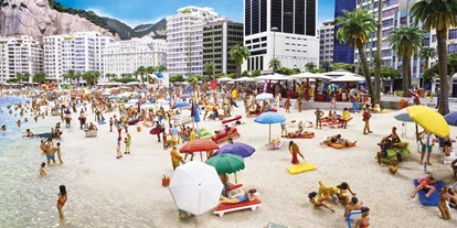 Trip with children - Jesteburg - Unser neuester Abschnitt Rio de Janeiro reicht auf 46 m² von der berühmte Christusstatue, über die belebte Copacabana und den Zuckerhut, durch das bunte Karnevalstreiben bis hin zu den eng bebauten Favelas der Metropole in Miniatur. - Miniatur Wunderland