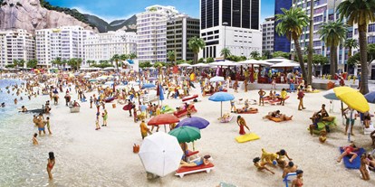 Ausflug mit Kindern - Hollenstedt - Unser neuester Abschnitt Rio de Janeiro reicht auf 46 m² von der berühmte Christusstatue, über die belebte Copacabana und den Zuckerhut, durch das bunte Karnevalstreiben bis hin zu den eng bebauten Favelas der Metropole in Miniatur. - Miniatur Wunderland