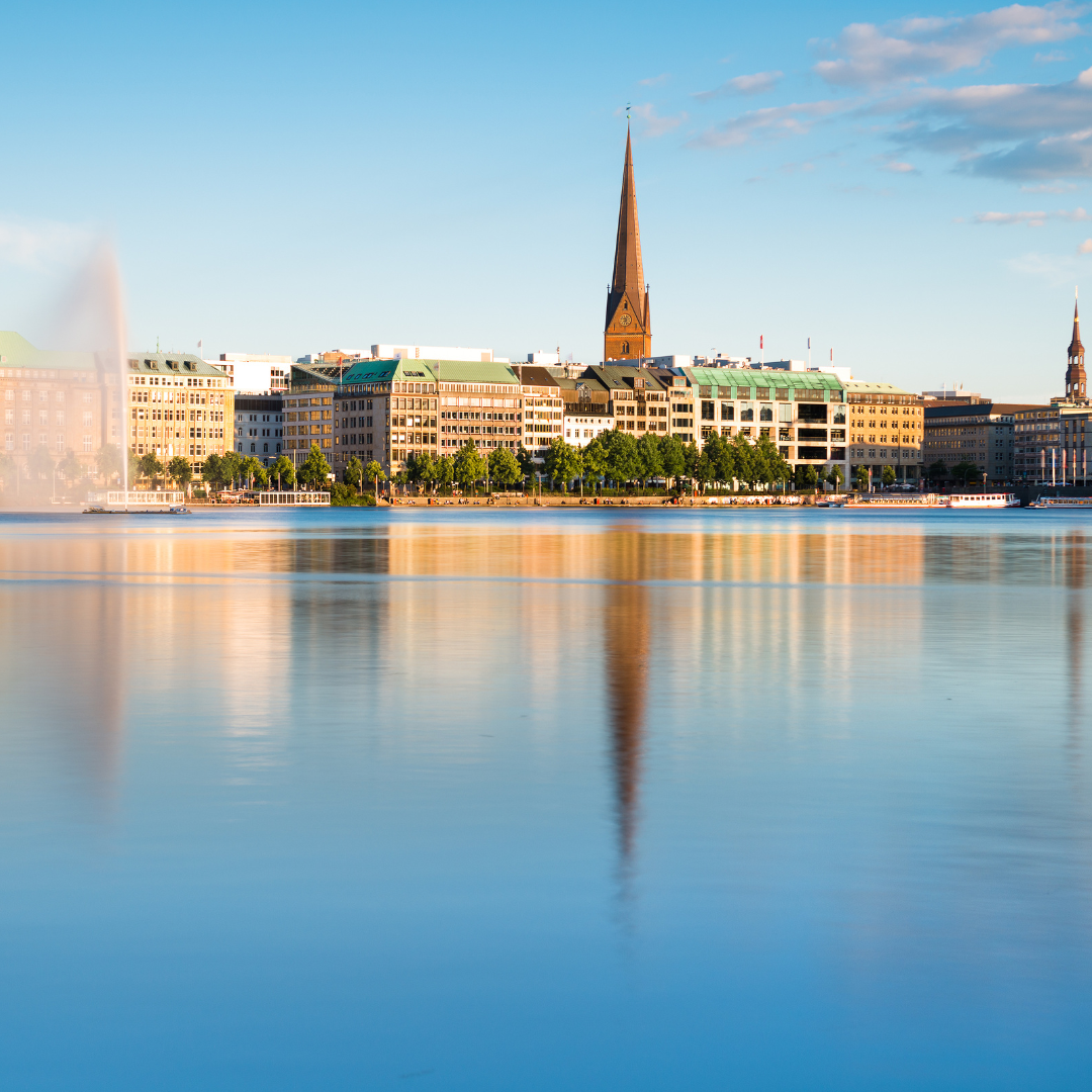 Excursiebestemming - Symbolbild für Ausflugsziel Binnenalster. Keine korrekte oder ähnlich Darstellung! - Binnenalster