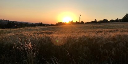Ausflug mit Kindern - PLZ 3100 (Österreich) - Bei uns kannst Du auch wundervolle Sonnenuntergänge erleben... - 3er-hof Biobauernhof, Familie Hieret