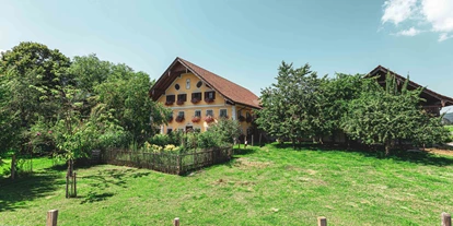 Ausflug mit Kindern - Ausflugsziel ist: ein Bauernhof - Kleinberg (Nußdorf am Haunsberg) - Bio-Aubauernhof - Bio-Aubauernhof