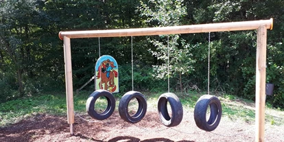 Ausflug mit Kindern - Ausflugsziel ist: ein Spielplatz - Kleinberg (Nußdorf am Haunsberg) - Schaukelweg Anthering