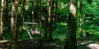 Ausflug mit Kindern - Ausflugsziel ist: ein Spielplatz - Sankt Leonhard (Grödig) - Schaukelweg Anthering