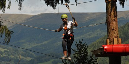 Ausflug mit Kindern - Ausflugsziel ist: ein Kletterpark - Schönberg-Lachtal - Hoch hinaus! Hochseilgarten Oberwölz