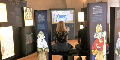 Ausflug mit Kindern - Alter der Kinder: 6 bis 10 Jahre - Sachsen - Cooles Dom-Museum mit interaktiven Elementen und Trickfilm - Meißner Dom