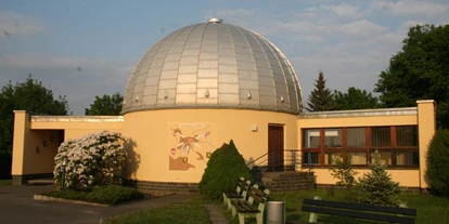 Trip with children - Bockau - Planetariumsgebäude - Sternwarte und Planetarium "Sigmund Jähn"