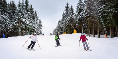 Ausflug mit Kindern - Witterung: Kälte - Geising - Skilift Altenberg
