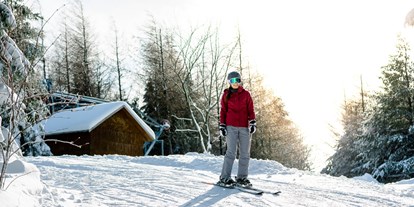 Ausflug mit Kindern - Witterung: Schnee - Müglitztal - Skilift Altenberg