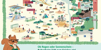 Ausflug mit Kindern - Themenschwerpunkt: Bewegung - Bubenheimer Spieleland 