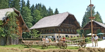 Ausflug mit Kindern - Ausflugsziel ist: ein Wandergebiet - Kleinberg (Nußdorf am Haunsberg) - Salzburger Freilichtmuseum