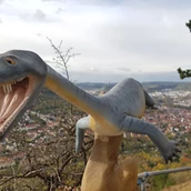 Destination - Nothosaurus mit Blick über Jena - SaurierPfad Trixi Trias