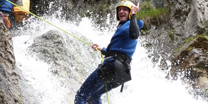 Voyage avec des enfants - Witterung: Wind - Rohrmoos - Canyoning rot - BAC - Best Adventure Company