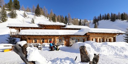 Ausflug mit Kindern - Ausflugsziel ist: ein Restaurant/Gasthaus - PLZ 5660 (Österreich) - Loosbühelalm im Winter - Loosbühelalm, 1.769 m