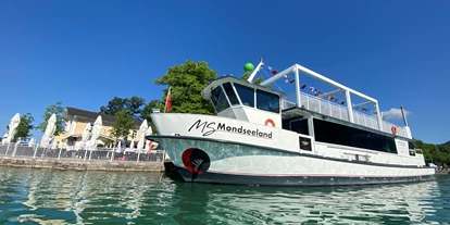Ausflug mit Kindern - Umgebungsschwerpunkt: Stadt - Sankt Leonhard (Grödig) - Seerundfahrt Mondsee mit der Schifffahrt Meindl 