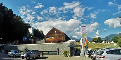 Ausflug mit Kindern - Witterung: Schönwetter - Vorderkleinarl - Besucherzentrum UNESCO Geopark Erz der Alpen am Schanzengelände - Besucherzentrum Erz der Alpenn UNESCO Global Geopark