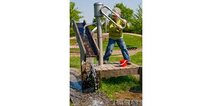 Ausflug mit Kindern - Alter der Kinder: 2 bis 4 Jahre - Engeln - Wassererlebnisspielplatz Bruchhausen-Vilsen