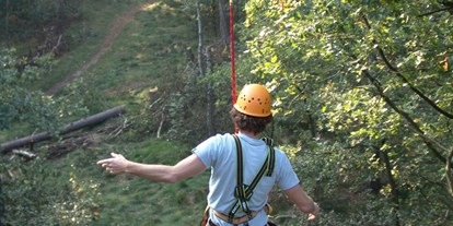 Ausflug mit Kindern - Ausflugsziel ist: ein Kletterpark - Dötlingen - Kraxelmaxel Kletterwald Oldenburg-Hatten