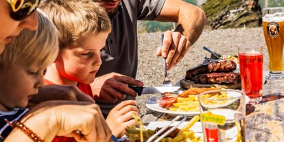 Ausflug mit Kindern - Essen im Panoramarestaurant Schareck - Bergbahnen Heiligenblut – Schareck