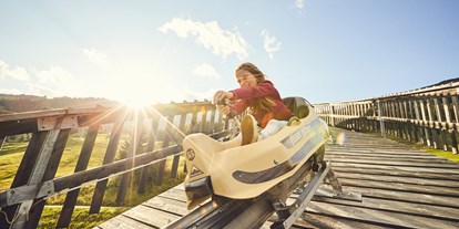 Ausflug mit Kindern - Ausflugsziel ist: eine Sommerrodelbahn - Samnaun Dorf - Sommer-Funpark Fiss