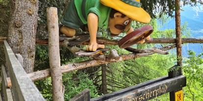 Ausflug mit Kindern - Freizeitpark: Märchenpark - Fiss - Forscherpfad in Ladis - Thomas Brezinas Abenteuerberge