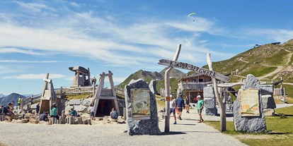 Ausflug mit Kindern - Ausflugsziel ist: ein Aussichtspunkt - Österreich - Kinder-Bergwerk in Fiss - Kinder-Bergwerk & Goldener-Mann-Weg