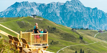 Trip with children - Austria - Ausblick vom Naturkino am Asitz - Saalfelden Leogang