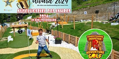 Reis met kinderen - TOP Ausflugsziel 2024 - Oostenrijk - Mountain Adventure Golf
