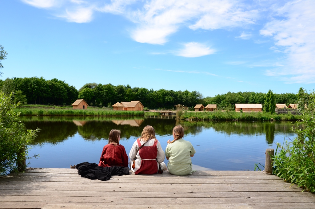 Ausflugsziel - Blick auf den Wallsee im Museum - Oldenburger Wallmuseum