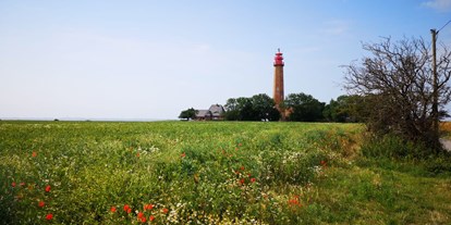 Ausflug mit Kindern - Ausflugsziel ist: ein sehenswerter Ort - Schleswig-Holstein - © Lina Rotte - Leuchtturm Flügge auf Fehmarn