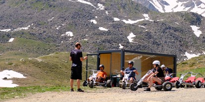 Ausflug mit Kindern - Weg: Erlebnisweg - Töll - Partschins - Mountaincarts Lazaun