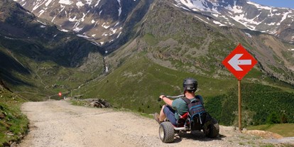 Ausflug mit Kindern - Weg: Erlebnisweg - Müstair - Mountaincarts Lazaun