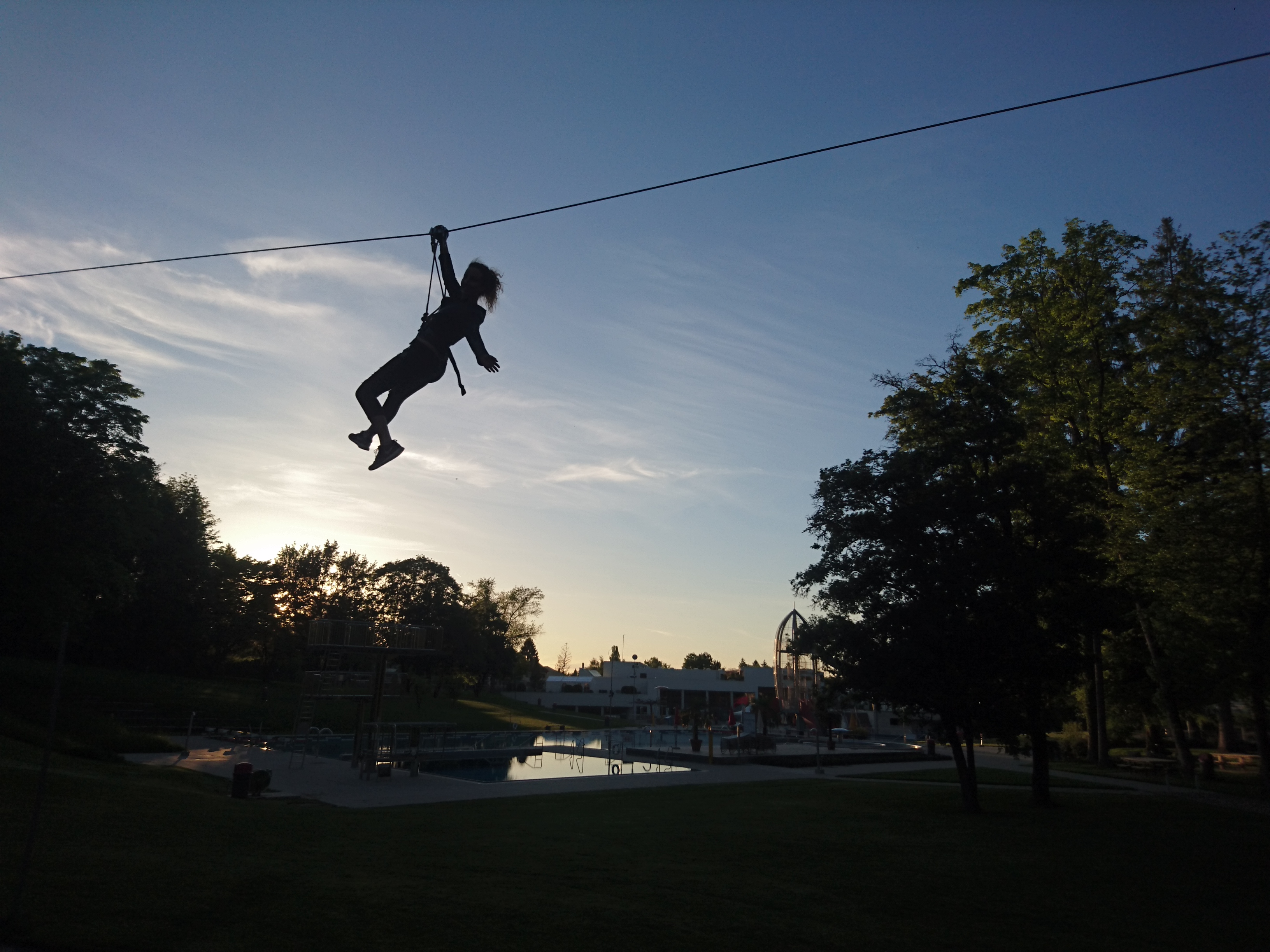 Excursiebestemming - Flying Back - Seilpark Zürich