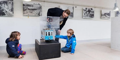Trip with children - Witterung: Kälte - Zug-Stadt - Tram-Museum in Zürich