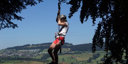 Ausflug mit Kindern - PLZ 6463 (Schweiz) - Seilpark Rigi