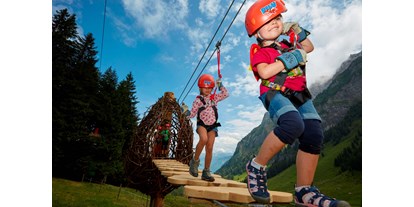 Ausflug mit Kindern - Ausflugsziel ist: ein Kletterpark - Sörenberg - Pilu-Seilpark - Pilatus Seilpark