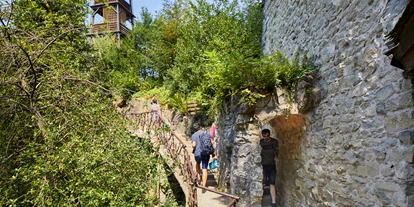 Trip with children - Witterung: Kälte - Zug-Stadt - Alpenpark und Aussichtsturm - Gletschergarten Luzern