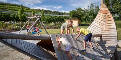Ausflug mit Kindern - Kinderwagen: vollständig geeignet - Wolkenstein - Gröden - Apfelgarten
