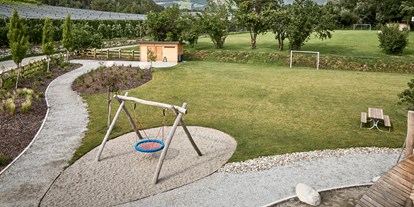 Ausflug mit Kindern - Ausflugsziel ist: ein sehenswerter Ort - Raas (Trentino-Südtirol) - Apfelgarten