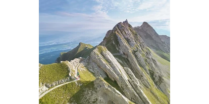 Trip with children - Ausflugsziel ist: ein Wandergebiet - Switzerland - Pilatus - Weg zum Tomlishorn - Pilatus - die steilste Zahnradbahn der Welt