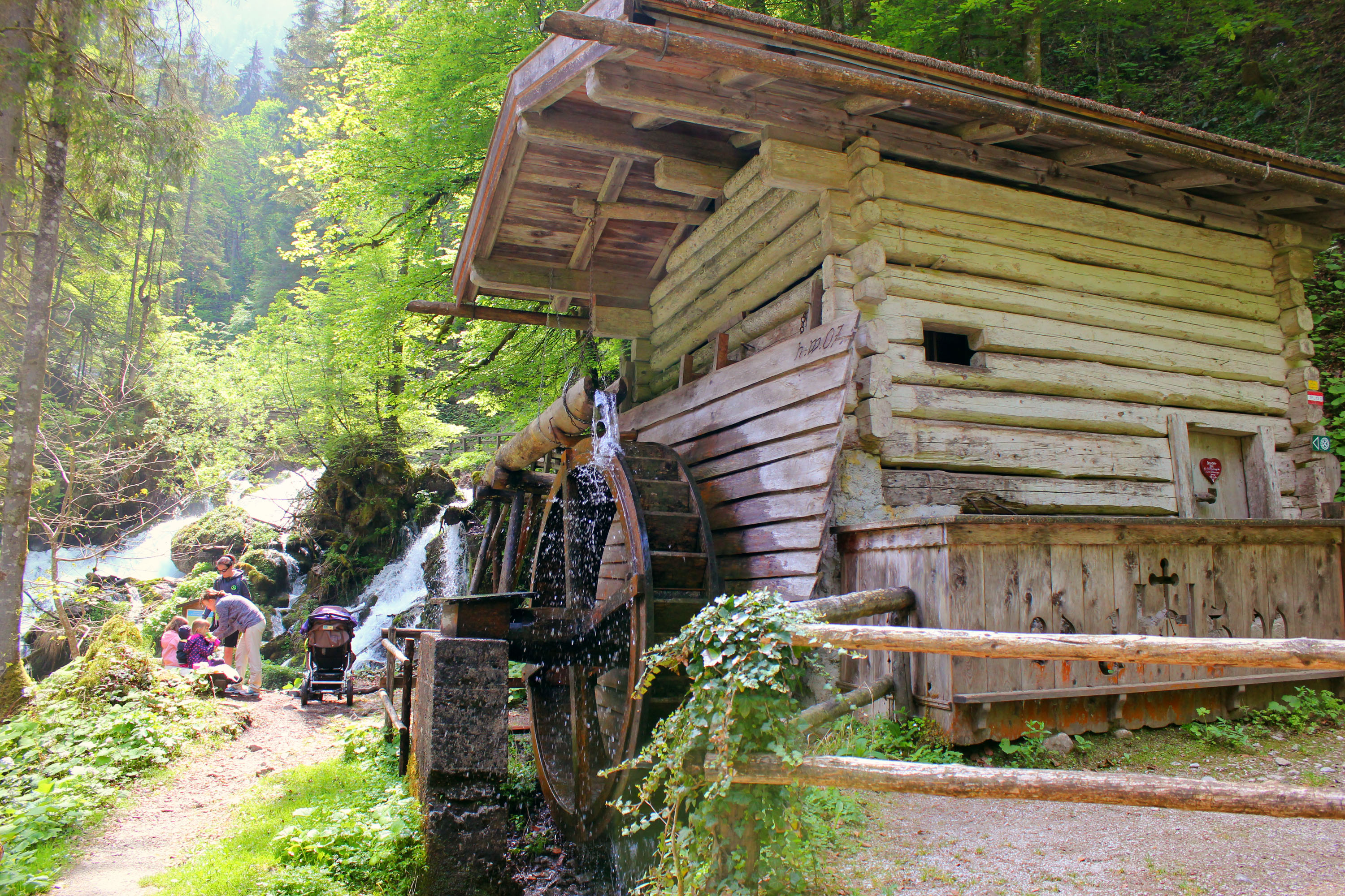 Ausflugsziel - Mühlenweg Scheffau (Herzerlweg)