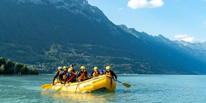 Ausflug mit Kindern - PLZ 3860 (Schweiz) - Family Rafting - Familien Rafting