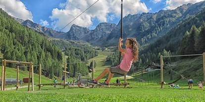 Ausflug mit Kindern - Gastronomie: Familien-Alm - Südtirol - Wassererlebniswelt Klausberg