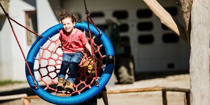 Ausflug mit Kindern - Ausflugsziel ist: ein Kletterpark - Spielplatz Luttach