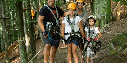 Ausflug mit Kindern - Witterung: Bewölkt - Kletterwald Ossiacher See