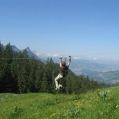 Ausflugsziel - Das Tal der Seilrutschen, ein einzigartiges Vergnügen in der Schweiz - Charmey Aventures