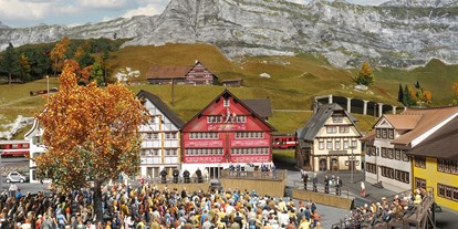 Ausflug mit Kindern - barrierefrei - Zürich-Stadt - Smilestones Miniaturwelt am Rheinfall